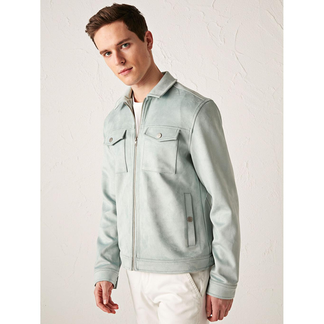 LCW VISION Slim Fit Slim Fit Замшевая куртка Зеленая
LCW VISION Slim Fit Slim Fit Замшевая куртка Зеленая