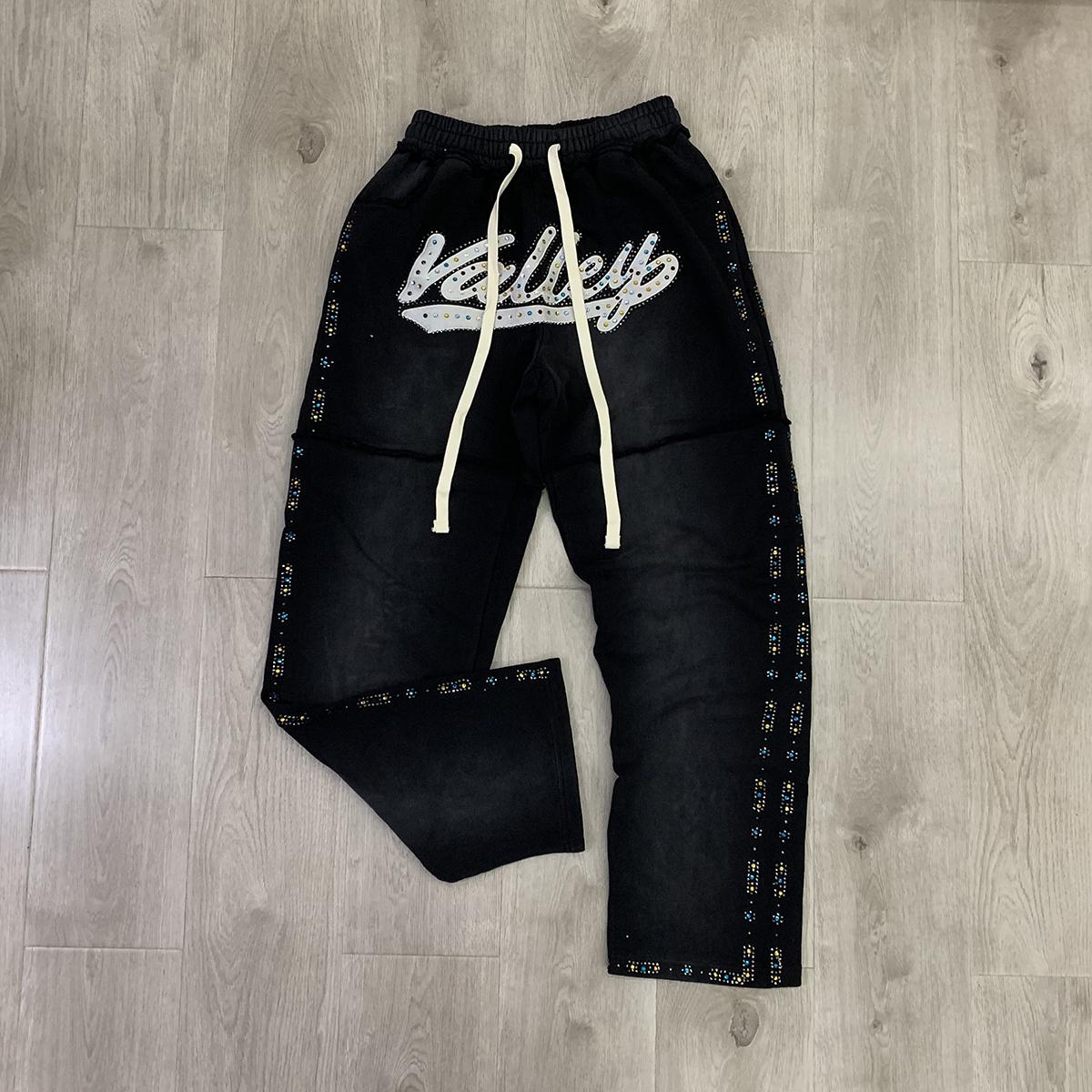 STREETRICH High Street Side Color Rhinestone Shinning Terry Joggers Sweatpants for Men Washed Vintage Casual Loose Trousers Oversized XL чорний
STREETRICH High Street Side Color Rhinestone Shinning Terry Joggers Sweatpants for Men Washed Vintage Casual Loose Trousers Oversized XL чорний