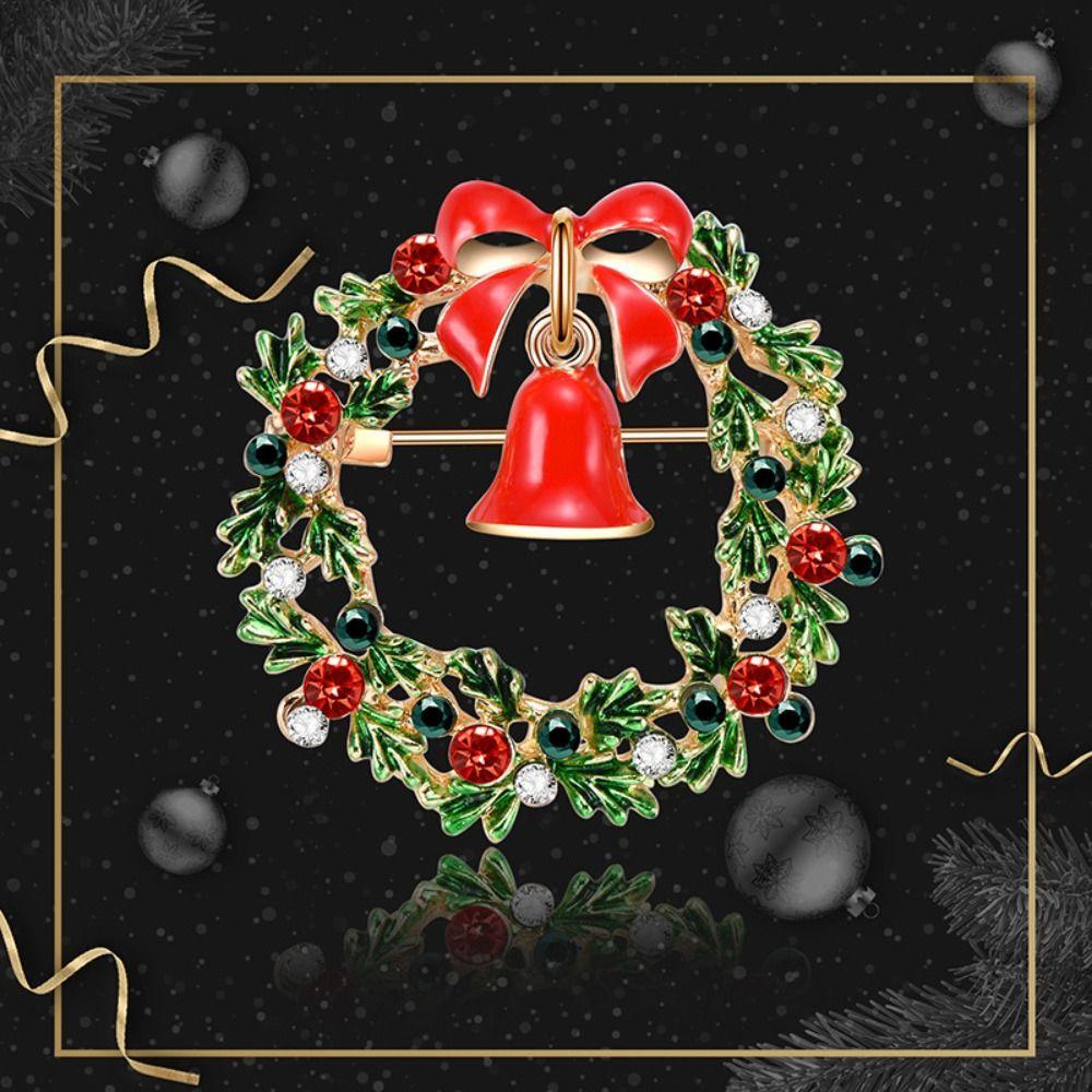 Brooches Zinc Zinc Alloy Collar Pin Women Brooch Christmas Present Clothes Accessories Korean Style Badge Wreath
Brooches Zinc Zinc Alloy Collar Pin Women Brooch Christmas Present Clothes Accessories Korean Style Badge Wreath