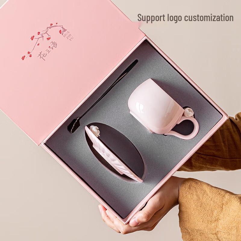 Ceramic Floral Coffee Cup Set with Saucer and Spoon Pink Cup, Saucer & Spoon Set
Ceramic Floral Coffee Cup Set with Saucer and Spoon Pink Cup, Saucer & Spoon Set