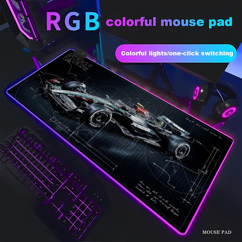 RGB 1 PC Mouse Pad,Fashion Racing Pattern Anti-Slip Rubber Gaming Computer Desktop Pad, Premium PC Racing Design Large Mouse Pad RGB600x300x3mm
RGB 1 PC Mouse Pad,Fashion Racing Pattern Anti-Slip Rubber Gaming Computer Desktop Pad, Premium PC Racing Design Large Mouse Pad RGB600x300x3mm