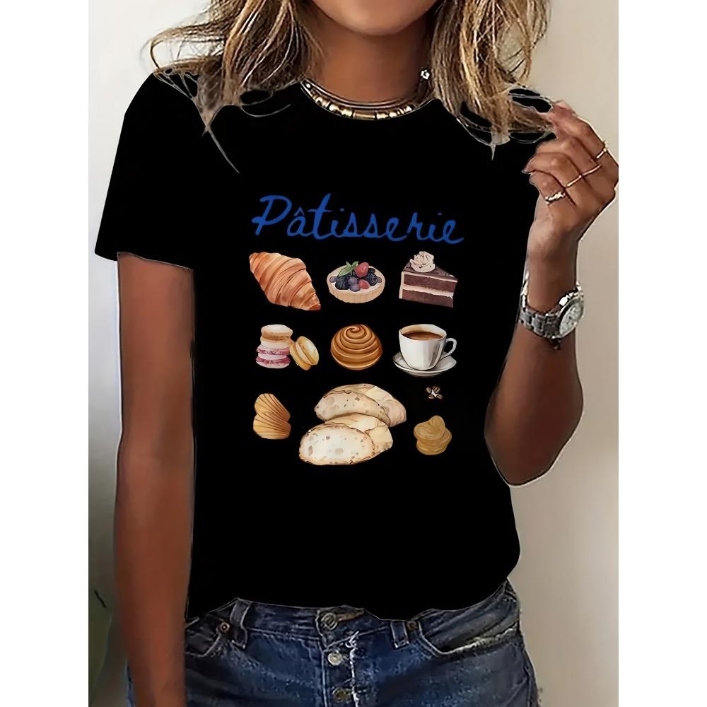 French Pastry Chef Pastel Pink with Macaron and Croissant Print Round Neck Top Birthday Party Baking Themed Clothes 3XL
French Pastry Chef Pastel Pink with Macaron and Croissant Print Round Neck Top Birthday Party Baking Themed Clothes 3XL