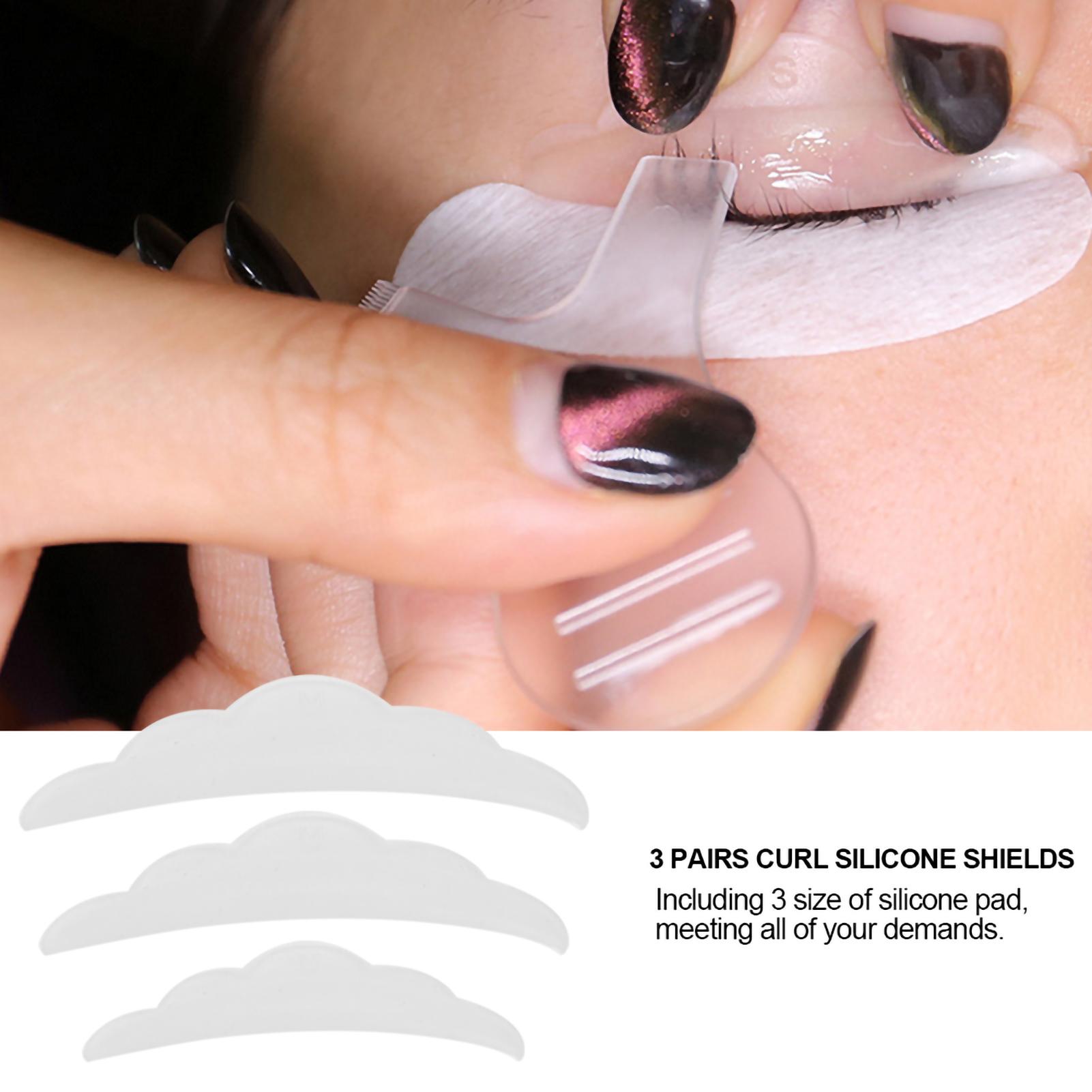 3 Pairs Curl Silicone Protection Pads Eyelash Lifting Curling Eyelash Extension S M L
3 Pairs Curl Silicone Protection Pads Eyelash Lifting Curling Eyelash Extension S M L