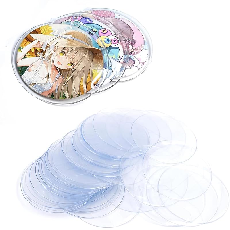 LIKENNY tin badge cover protective cover 30 pieces set transparent round shape collection display Scratch prevention Badge protection storage
LIKENNY tin badge cover protective cover 30 pieces set transparent round shape collection display Scratch prevention Badge protection storage