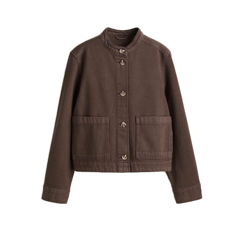 Новая осенняя женская одежда Французский стиль Стойка воротник Профильный Диагональная тканевая пуговица Кардиган Короткое пальто 1282397 Dark brown L
Новая осенняя женская одежда Французский стиль Стойка воротник Профильный Диагональная тканевая пуговица Кардиган Короткое пальто 1282397 Dark brown L