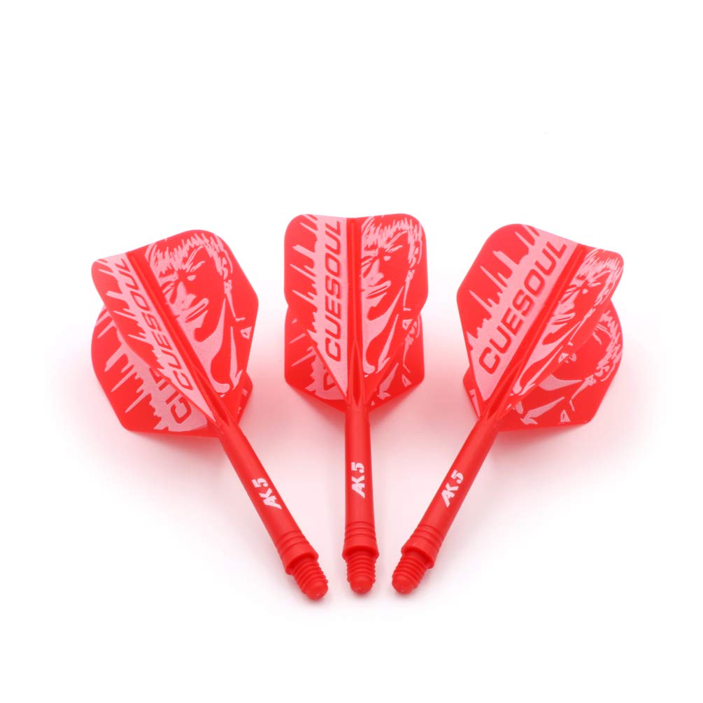 CUESOUL ROST Shaft Integrated Flight Standard Shape Set of 3 Cool Man Pattern M, (CSAK-52XSG)
CUESOUL ROST Shaft Integrated Flight Standard Shape Set of 3 Cool Man Pattern M, (CSAK-52XSG)
