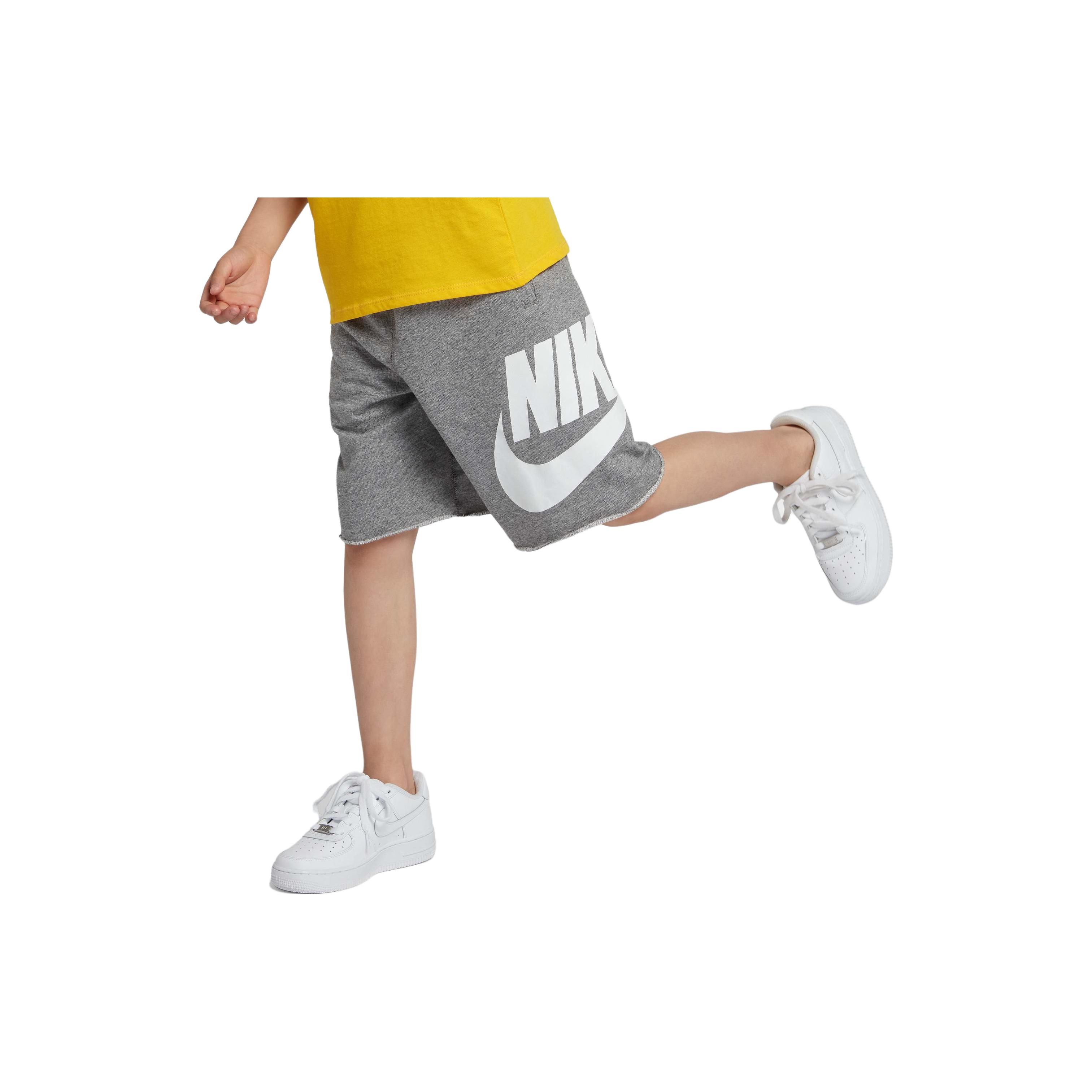 Nike Повседневные шорты с логотипом и шнуровкой, детские шорты светло-серые 939610-091 XS
Nike Повседневные шорты с логотипом и шнуровкой, детские шорты светло-серые 939610-091 XS