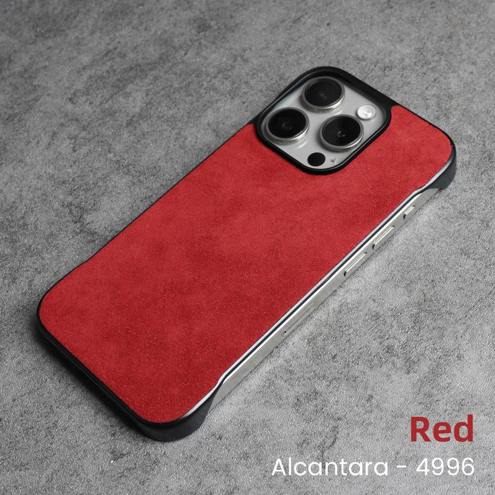Alcantara Wireless Charging Frameless Phone Case for iPhone 16 Pro 16 Plus 15 Pro Max Supercar Same Suede Leather Slim Cover iPhone 16 Pro Max червоний
Alcantara Wireless Charging Frameless Phone Case for iPhone 16 Pro 16 Plus 15 Pro Max Supercar Same Suede Leather Slim Cover iPhone 16 Pro Max червоний