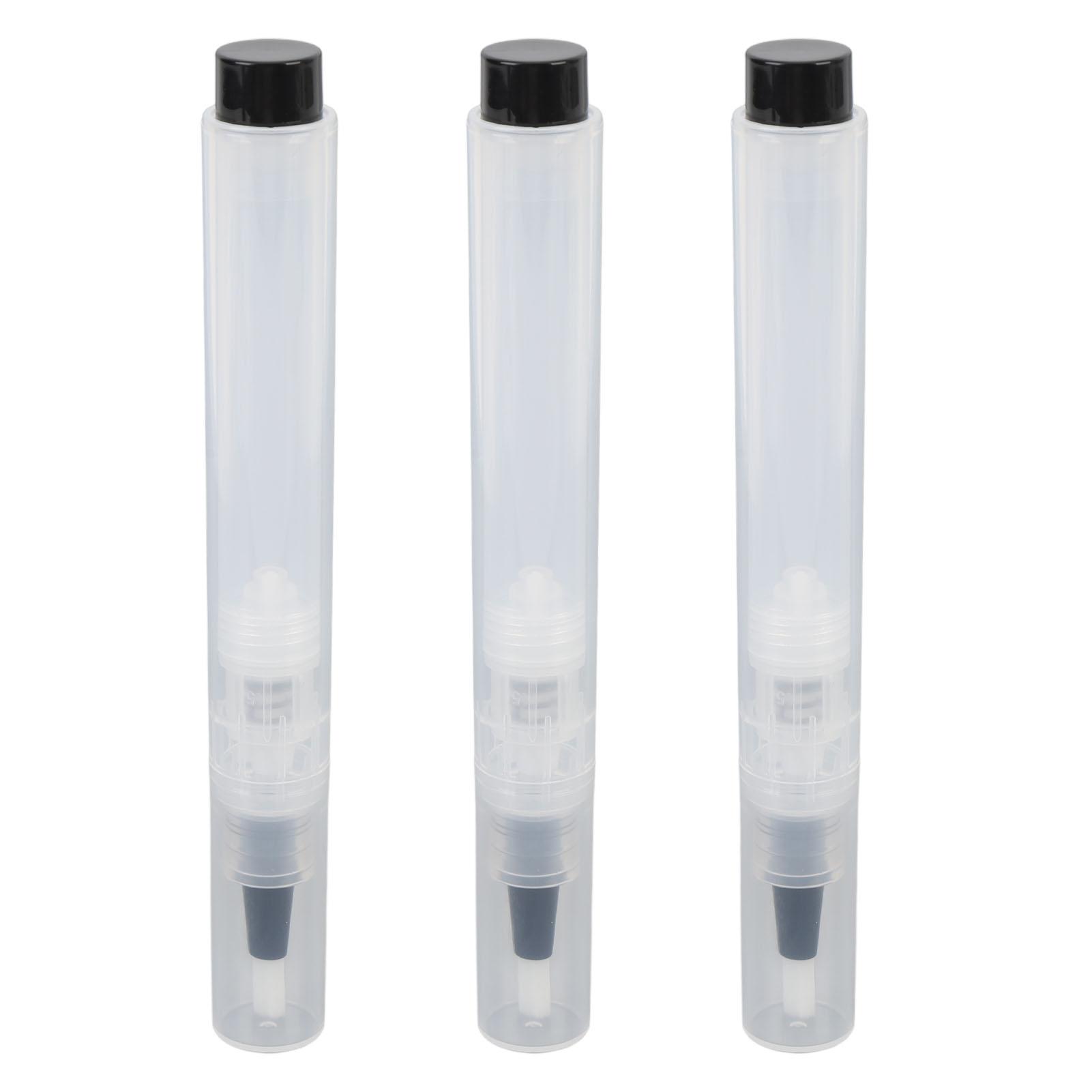 3pcs Empty Refillable Brush Pen for Makeup Portable Transparent Cosmetic Container Pens Applicator
3pcs Empty Refillable Brush Pen for Makeup Portable Transparent Cosmetic Container Pens Applicator