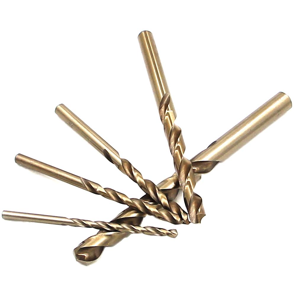 M35 Cobalt Roasted Yellow Fully Ground High-speed Steel Twist Drill 5pc 4-10mm Drilling Tool Set
M35 Cobalt Roasted Yellow Fully Ground High-speed Steel Twist Drill 5pc 4-10mm Drilling Tool Set