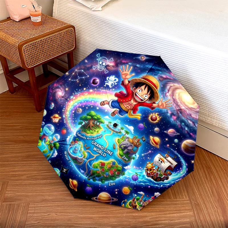 1PC Automatic Folding Umbrella One Piece Luffy Pattern 8 Ribs Portable Foldable Travel Umbrella Christmas Birthday Gift разноцветный
1PC Automatic Folding Umbrella One Piece Luffy Pattern 8 Ribs Portable Foldable Travel Umbrella Christmas Birthday Gift разноцветный