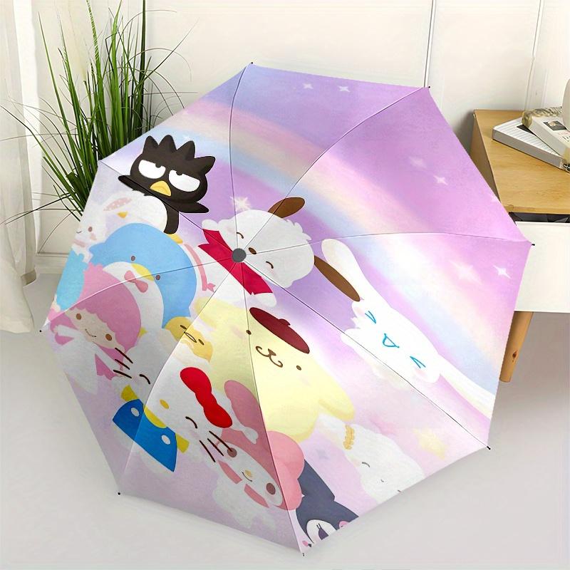 Hello Kitty, Sanrio Automatic Open/Close Umbrella-Cute Umbrella with Cute Design, Portable 3-Fold Compact Umbrella for Men & Women, Hallowee
Hello Kitty, Sanrio Automatic Open/Close Umbrella-Cute Umbrella with Cute Design, Portable 3-Fold Compact Umbrella for Men & Women, Hallowee