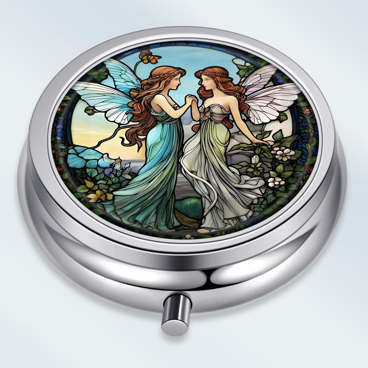 Portable Pill Box with 3 Compartments, Mini Metal Medicine Organizer Case, Cute Printed Pill Container for Vitamins, Pills, Jewelry, Travel, Daily Use разноцветный
Portable Pill Box with 3 Compartments, Mini Metal Medicine Organizer Case, Cute Printed Pill Container for Vitamins, Pills, Jewelry, Travel, Daily Use разноцветный