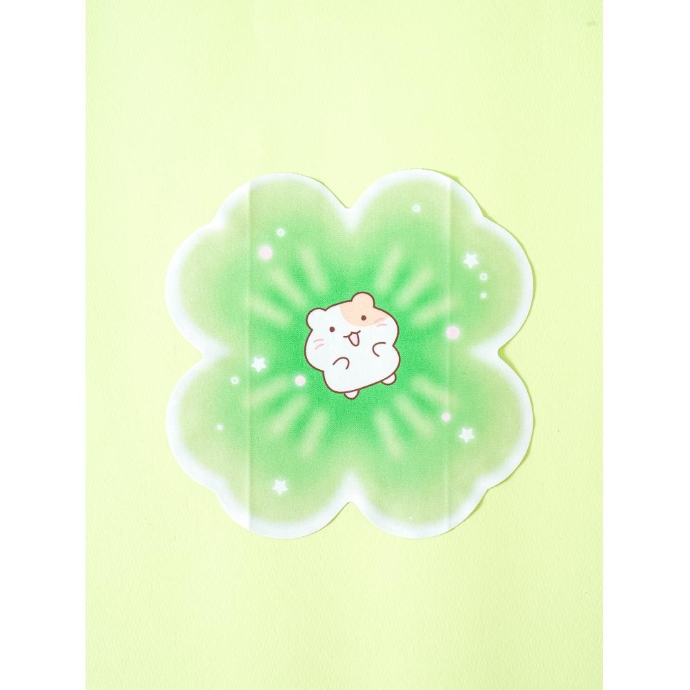 Daiso Очиститель для очков «Счастливый четырехлистный клевер»
Daiso Очиститель для очков «Счастливый четырехлистный клевер»