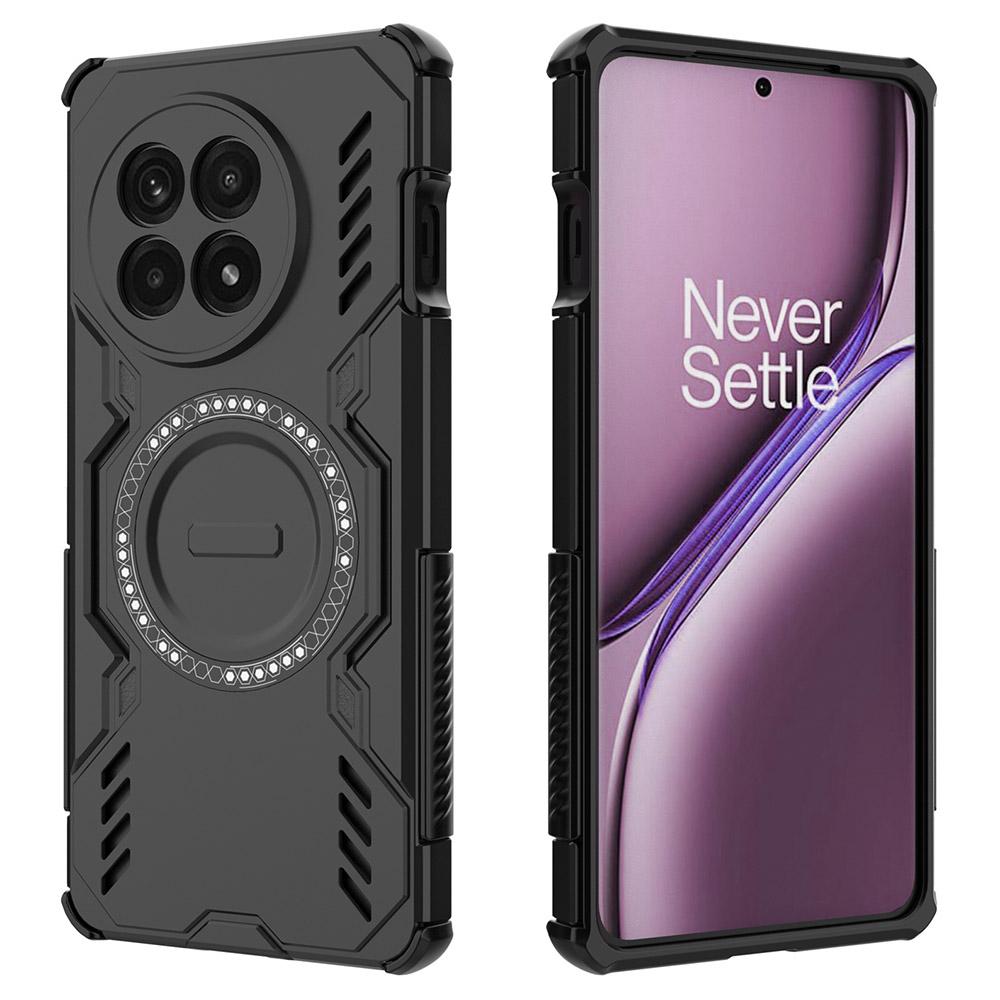 For OnePlus 13R 5G Magnetic Case Butterfly Armor Hollow Heat Dissipation PC+TPU Phone Cover Black
For OnePlus 13R 5G Magnetic Case Butterfly Armor Hollow Heat Dissipation PC+TPU Phone Cover Black