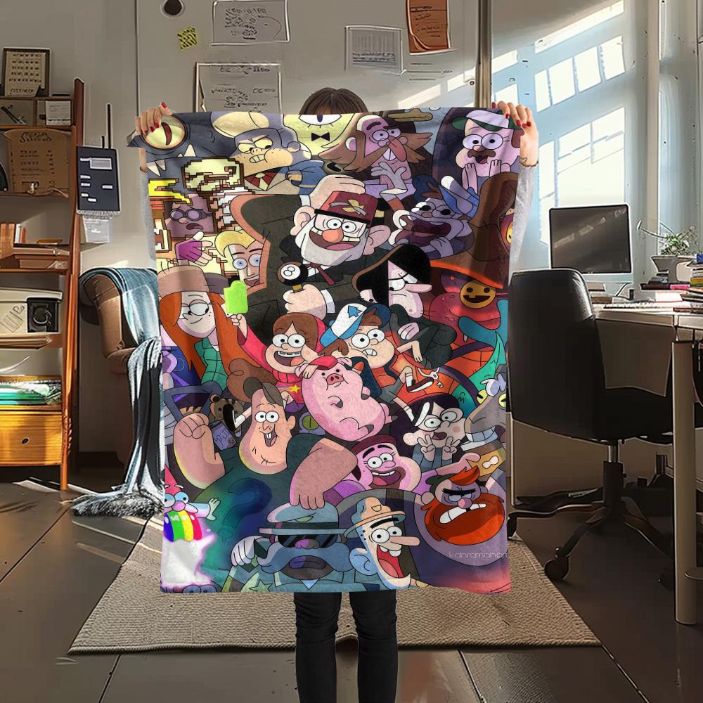 Brave Gravity Falls Print FlAannel Blanket, High quality Comfortable for All Seasons, Home Decor, Warmth and Comfort 80cm x 120cm
Brave Gravity Falls Print FlAannel Blanket, High quality Comfortable for All Seasons, Home Decor, Warmth and Comfort 80cm x 120cm