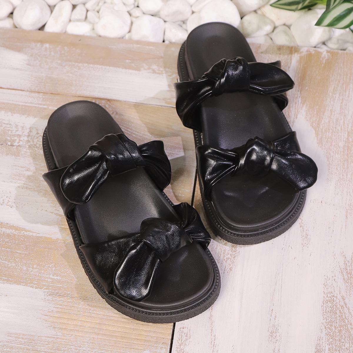 Лето 2025 новые шлепанцы на толстой подошве с бантом, женские, ретро, универсальные, повседневные, пляжные сандалии 42 чёрный
Лето 2025 новые шлепанцы на толстой подошве с бантом, женские, ретро, универсальные, повседневные, пляжные сандалии 42 чёрный