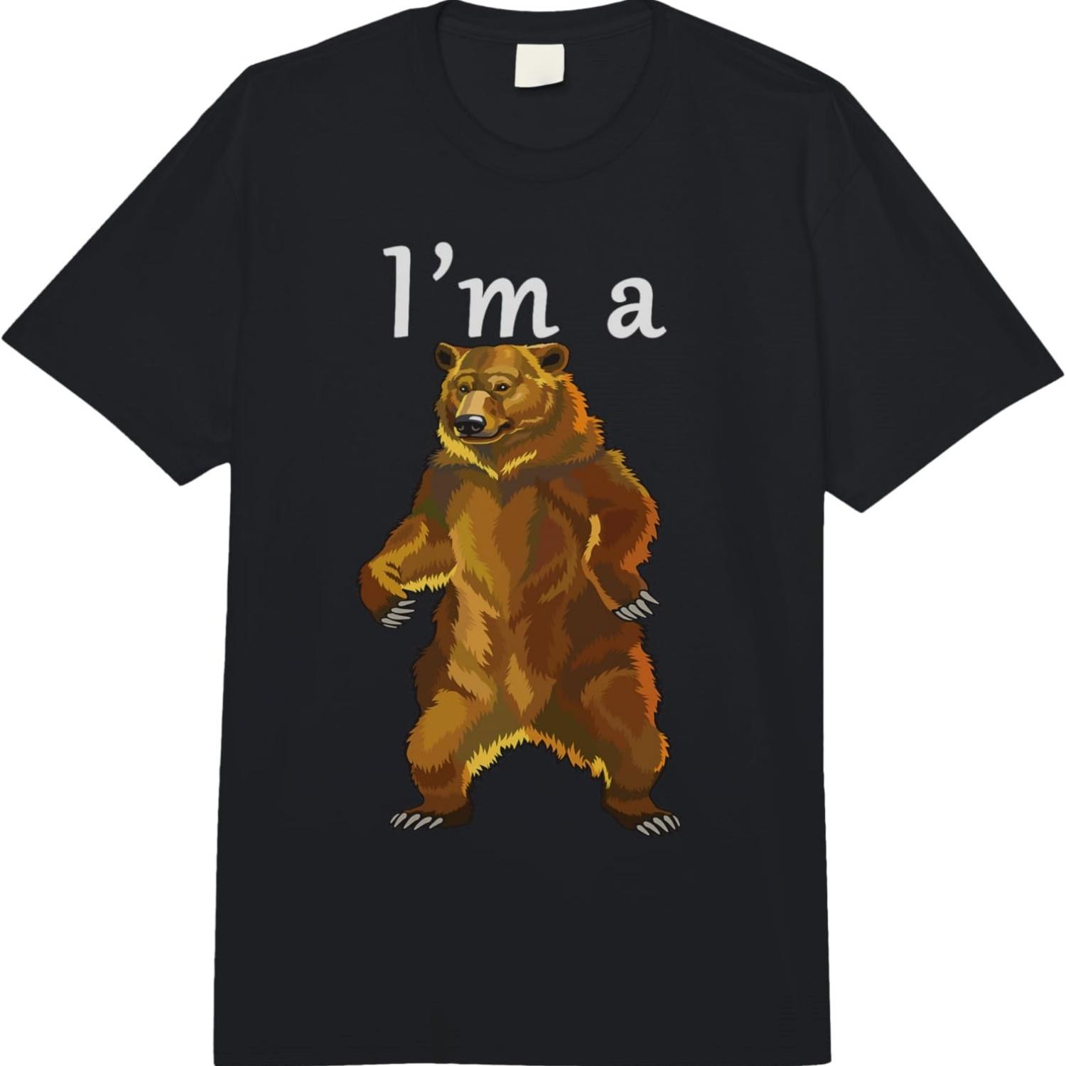 I m a Bear Grizzly and Brown Bears Comfort Colors Adult Heavyweight T-shirt S чёрный
I m a Bear Grizzly and Brown Bears Comfort Colors Adult Heavyweight T-shirt S чёрный