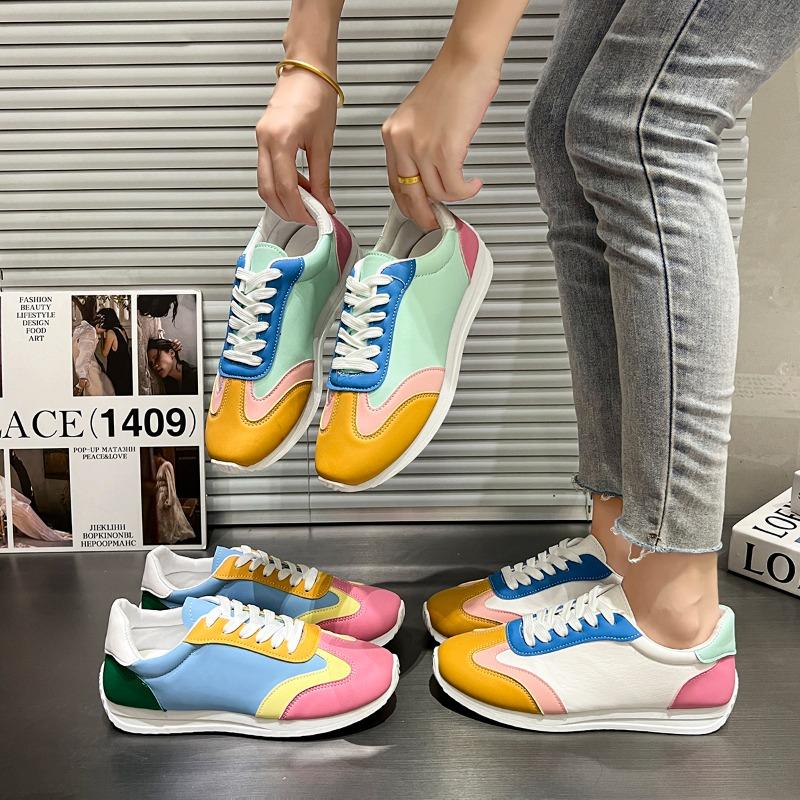 Fashion Women s Matching Color Round Head Lace-up 2024 New Comfortable Platform Casual Shoes Shoes of woman Zapatos Mujer sneakers 35 зелёный
Fashion Women s Matching Color Round Head Lace-up 2024 New Comfortable Platform Casual Shoes Shoes of woman Zapatos Mujer sneakers 35 зелёный