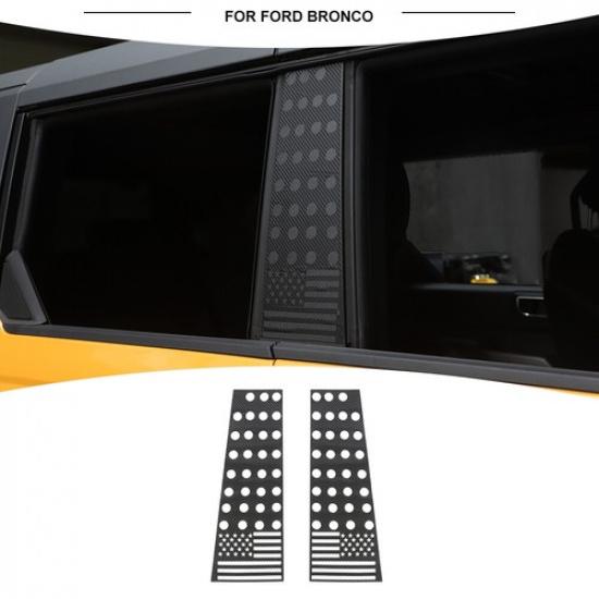 Carbon Fiber Window B pillar Post Protect Decor Cover Trim For Ford Bronco +
Carbon Fiber Window B pillar Post Protect Decor Cover Trim For Ford Bronco +