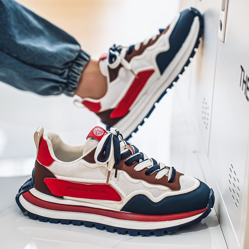Men s shoes mesh sports shoes spring and summer new casual shoes men s breathable thick-soled travel dad shoes running shoes 39
Men s shoes mesh sports shoes spring and summer new casual shoes men s breathable thick-soled travel dad shoes running shoes 39