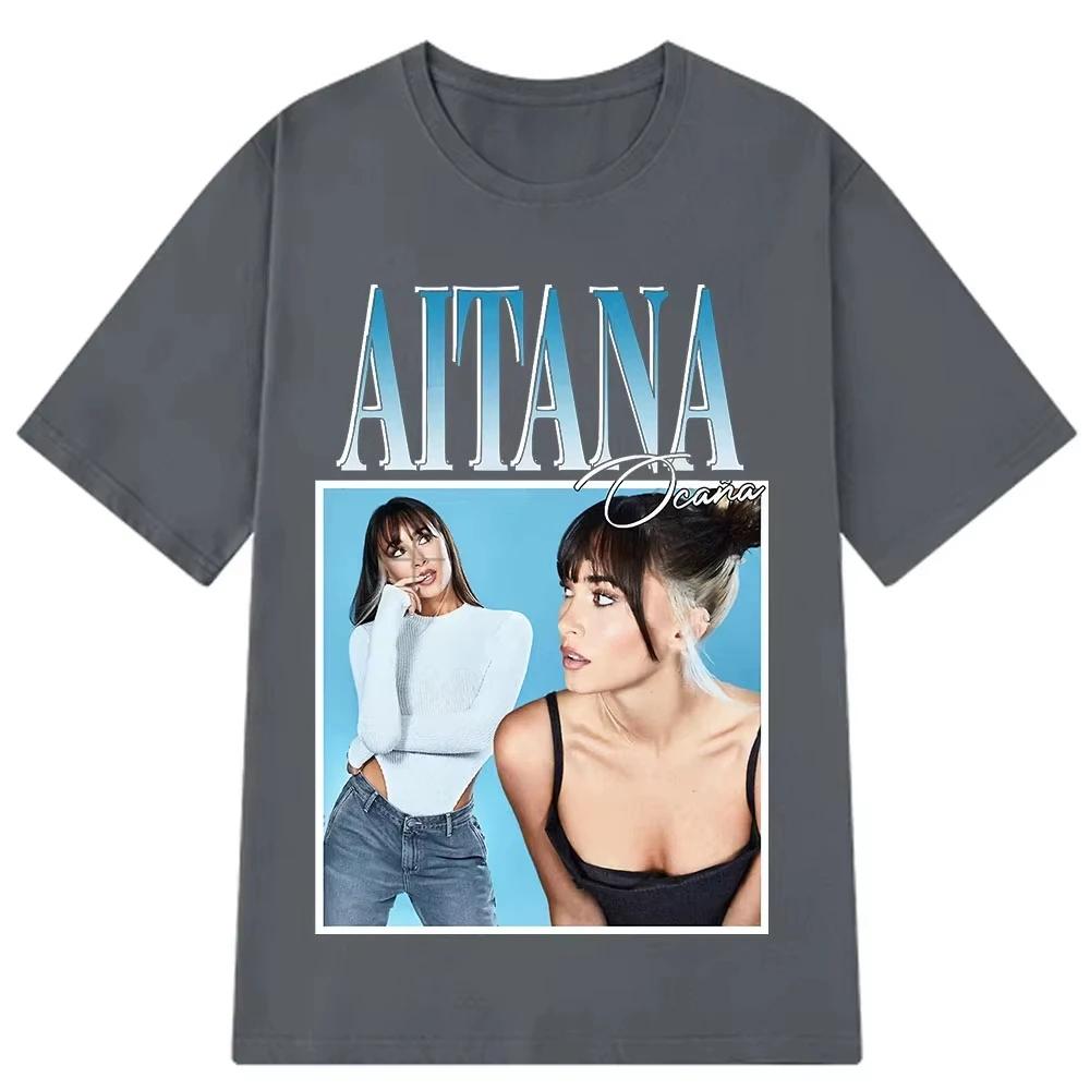 Singer Aitana Ocana Fashion Graphic T Shirts Unisex Women Harajuku Tshirts Cotton Aesthetic Short Sleeve ONeck T Shirt Streetwear S
Singer Aitana Ocana Fashion Graphic T Shirts Unisex Women Harajuku Tshirts Cotton Aesthetic Short Sleeve ONeck T Shirt Streetwear S
