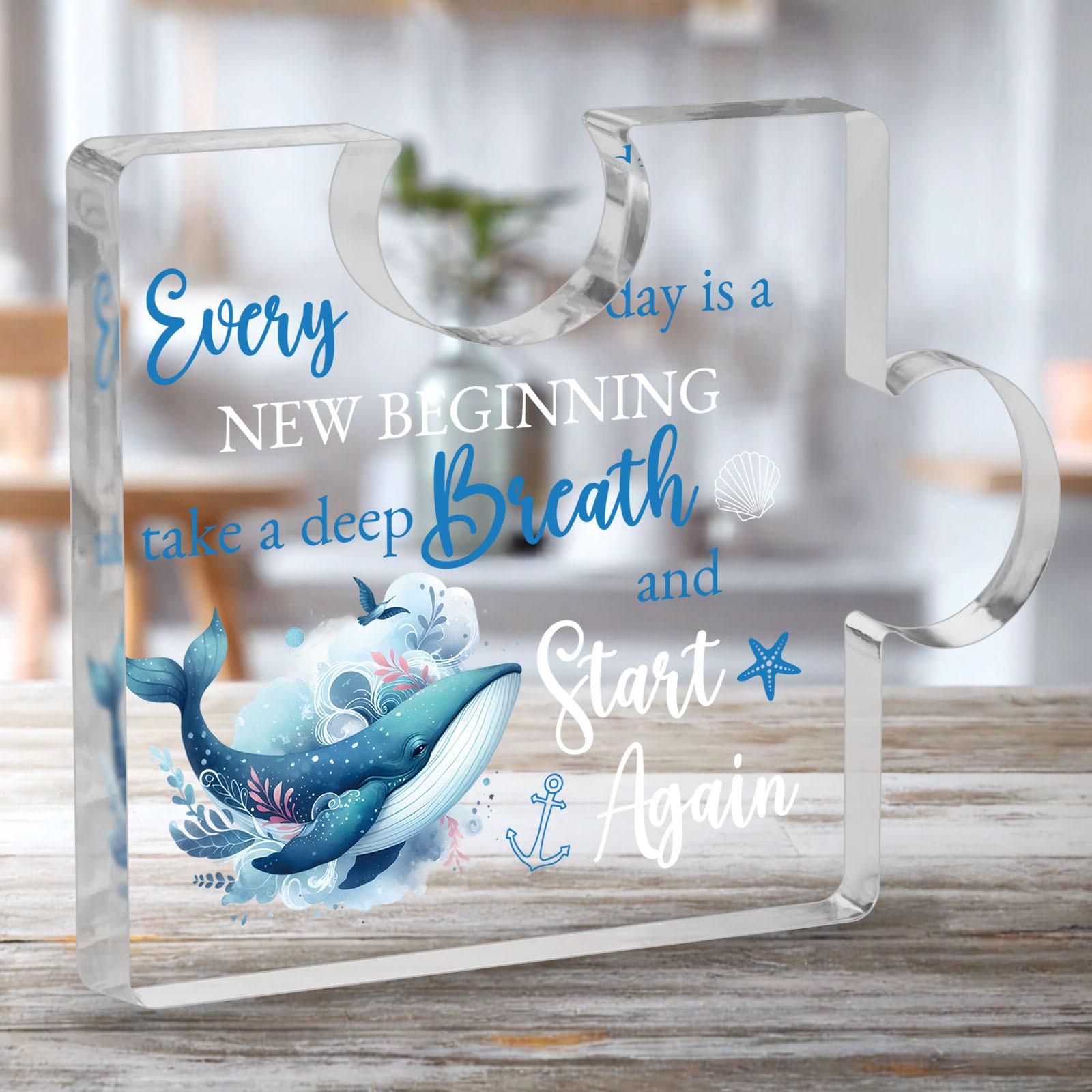 2D Flat Beautiful Whale Themed Acrylic Decorative Plaque and Ornament,Home Desk Living Room Acrylic Decoration, Classic Style Home Decor 12.5*10cm
2D Flat Beautiful Whale Themed Acrylic Decorative Plaque and Ornament,Home Desk Living Room Acrylic Decoration, Classic Style Home Decor 12.5*10cm