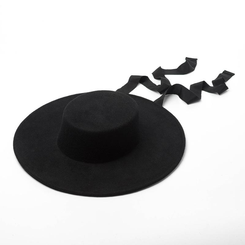 2026 Wide Big Brim 100% Wool Fedoras Hats Women Stage Show Flat Top Felt Cap Winter Lady French Vintage Top Hats with Bandage 56cm чёрный
2026 Wide Big Brim 100% Wool Fedoras Hats Women Stage Show Flat Top Felt Cap Winter Lady French Vintage Top Hats with Bandage 56cm чёрный