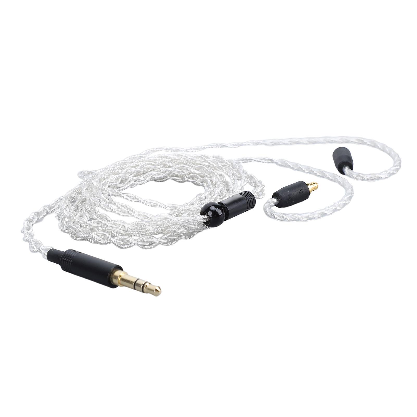 Сменный кабель для наушников посеребренный медный 3,5 мм стерео штекер провод для наушников 1,2 м для
Сменный кабель для наушников посеребренный медный 3,5 мм стерео штекер провод для наушников 1,2 м для