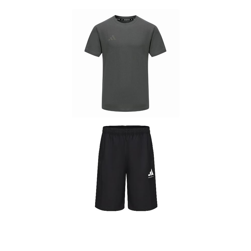 Adidas Taekwondo Breathable Pullover Simple Round Neck Short Sleeve T-Shirt Fashion Lace-Up Shorts Casual Sports Suit ADICLTS24CTK-GFC+S21ATMSH3T-BW
Adidas Taekwondo Breathable Pullover Simple Round Neck Short Sleeve T-Shirt Fashion Lace-Up Shorts Casual Sports Suit ADICLTS24CTK-GFC+S21ATMSH3T-BW