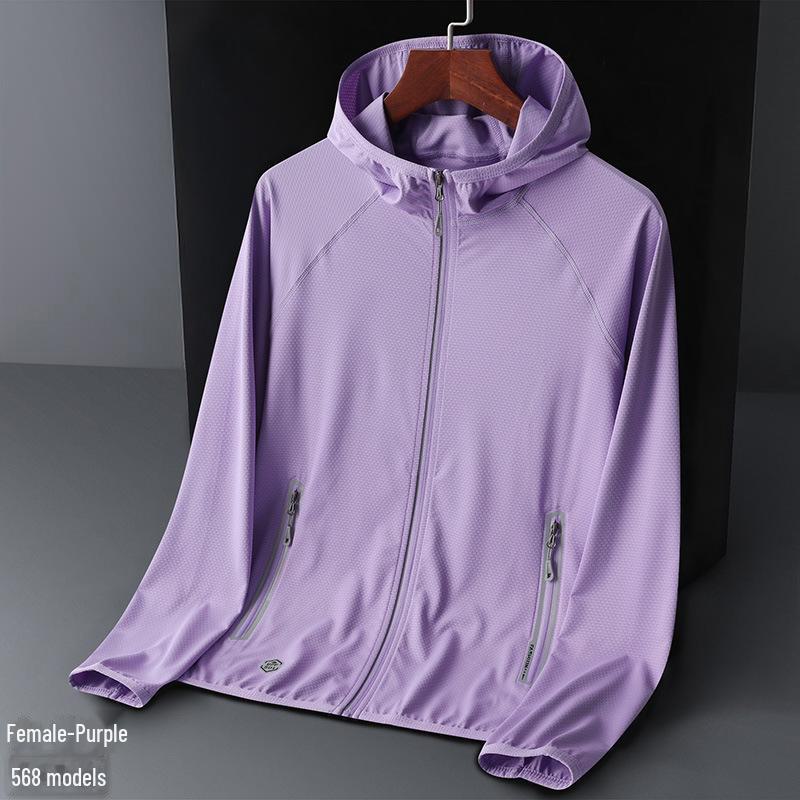 568 Популярная летняя куртка для пар с капюшоном и защитой от солнца UPF50 - тонкая, дышащая, эластичная, с защитой от УФ-излучения XL
568 Популярная летняя куртка для пар с капюшоном и защитой от солнца UPF50 - тонкая, дышащая, эластичная, с защитой от УФ-излучения XL