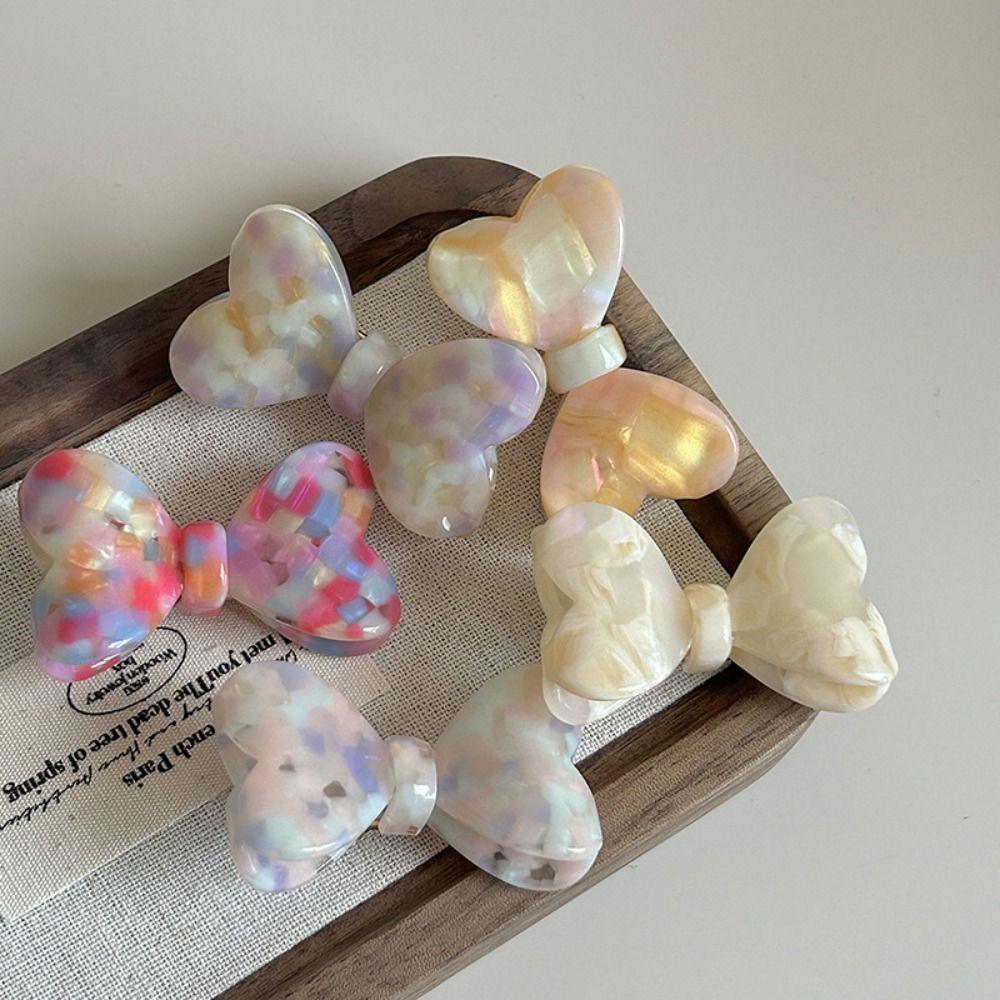 Colorful Acetic Acid Bow Hairpin Korean Style Lovely Barrettes Fashion Bowknot Duckbill Clip Girls style6
Colorful Acetic Acid Bow Hairpin Korean Style Lovely Barrettes Fashion Bowknot Duckbill Clip Girls style6