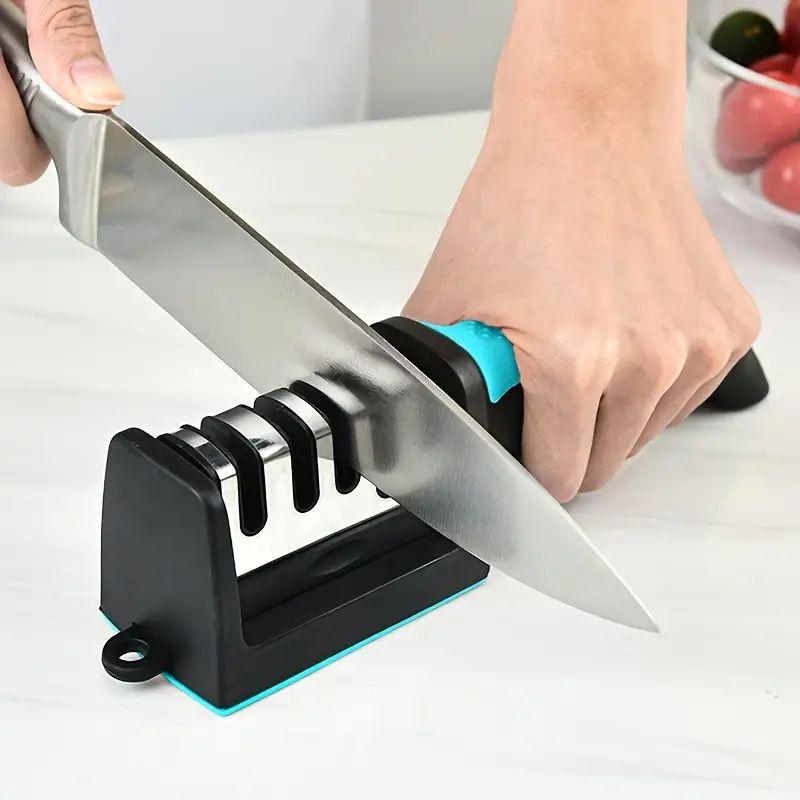 Knife sharpener Home kitchen quick blade, scissors, kitchen knife, camping outdoor multi-functional portable tools S
Knife sharpener Home kitchen quick blade, scissors, kitchen knife, camping outdoor multi-functional portable tools S