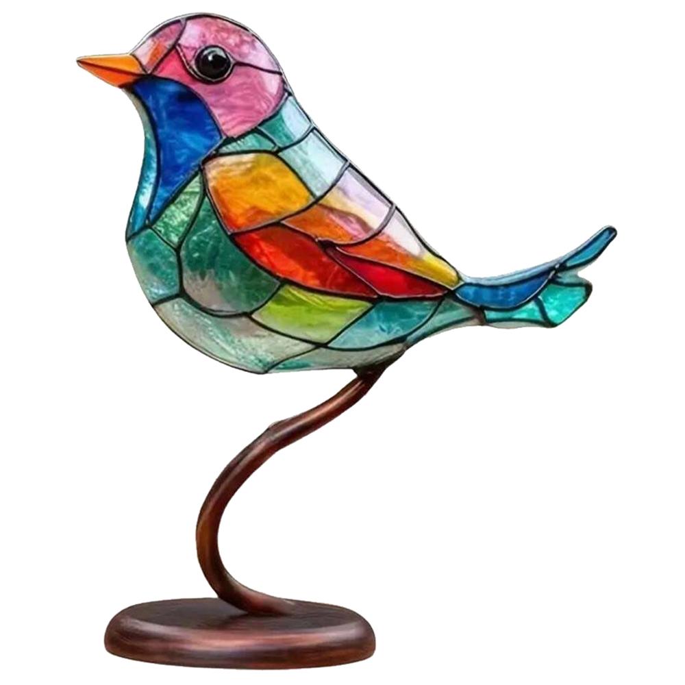 Colorful Bird Metal Desktop Ornament Home Office Flat Decorative Ornament,1 Bird A
Colorful Bird Metal Desktop Ornament Home Office Flat Decorative Ornament,1 Bird A