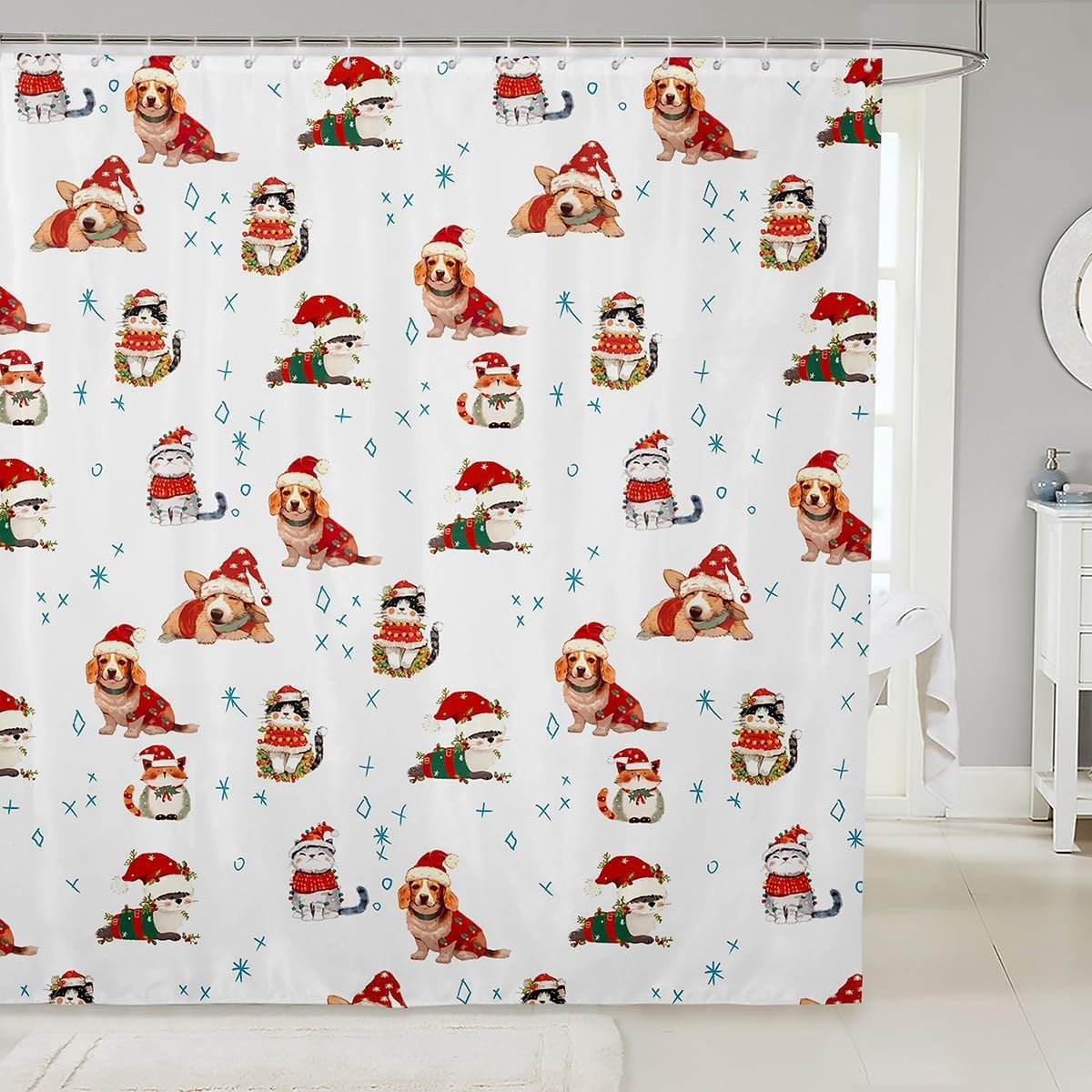 Cartoon Sushi Shower Curtain,Japanese Style Bathroom Curtain Kids Girls Boys Teens Bathroom Decor,Delicious Food Theme W60H190(CM)-1 Pcs
Cartoon Sushi Shower Curtain,Japanese Style Bathroom Curtain Kids Girls Boys Teens Bathroom Decor,Delicious Food Theme W60H190(CM)-1 Pcs