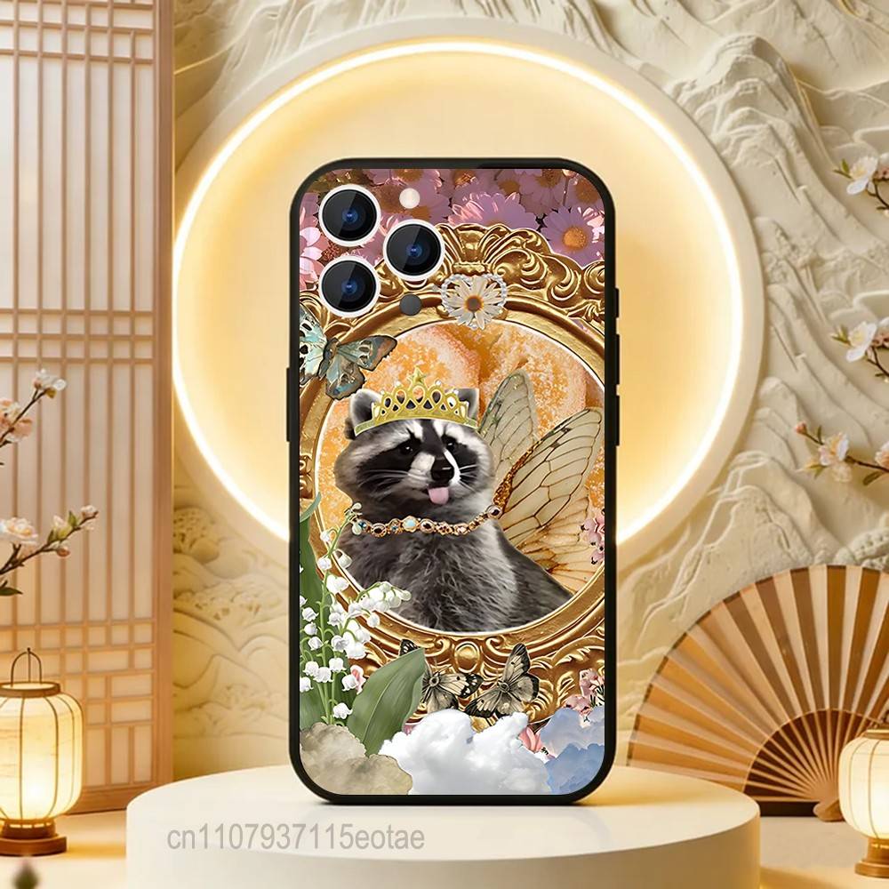 Cute funny Raccoon animal Black Soft Case For iPhone 17 13 14 15 11 16 12 Pro Max Pro Max Plus E Air Mini Phone Cover Shell iPhone15pro
Cute funny Raccoon animal Black Soft Case For iPhone 17 13 14 15 11 16 12 Pro Max Pro Max Plus E Air Mini Phone Cover Shell iPhone15pro