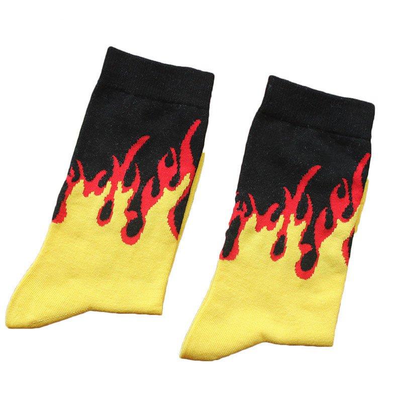 Flame Socks for Men Women Hip Hop Cartoon Fire Yellow Black Fashion Designer Sports Skateboard Cool Stuff Gift (SO23) One Size
Flame Socks for Men Women Hip Hop Cartoon Fire Yellow Black Fashion Designer Sports Skateboard Cool Stuff Gift (SO23) One Size