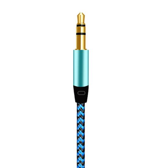 Colorful Braided Wire Metal 3.5mm Male to Male AUX Car Audio Recording Cable синій
Colorful Braided Wire Metal 3.5mm Male to Male AUX Car Audio Recording Cable синій