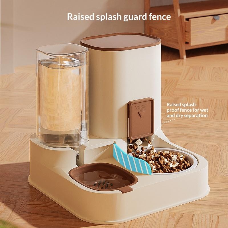 Pet Cat Automatic Feeder Automatic feeding and water feeding machine pet water fountain Large Capacity Water Dispenser
Pet Cat Automatic Feeder Automatic feeding and water feeding machine pet water fountain Large Capacity Water Dispenser