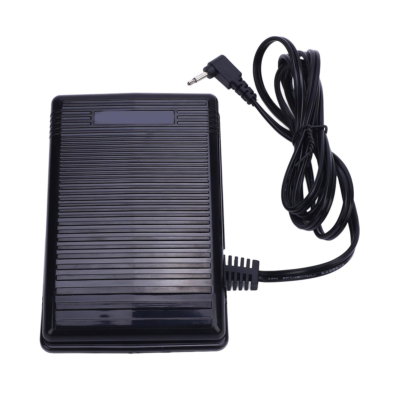 Sewing Machine Foot Control Pedal Black Single Hole Multifunctional Sewing Machine Foot Pedal Controller for HZL 80 B
Sewing Machine Foot Control Pedal Black Single Hole Multifunctional Sewing Machine Foot Pedal Controller for HZL 80 B