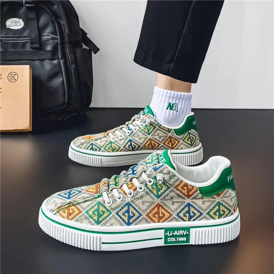 2025 Men s casual sports shoes, spring and autumn woven mesh surface breathable and anti-slip flat board shoes, vulcanized shoes 44 чорний
2025 Men s casual sports shoes, spring and autumn woven mesh surface breathable and anti-slip flat board shoes, vulcanized shoes 44 чорний