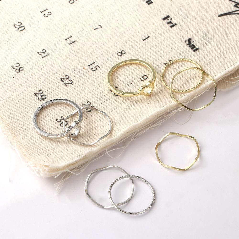 Personality Ladies Love Heart Parties Tail Ring Women Jewelry Wedding Ring Wavy Open Ring Rings Set C
Personality Ladies Love Heart Parties Tail Ring Women Jewelry Wedding Ring Wavy Open Ring Rings Set C