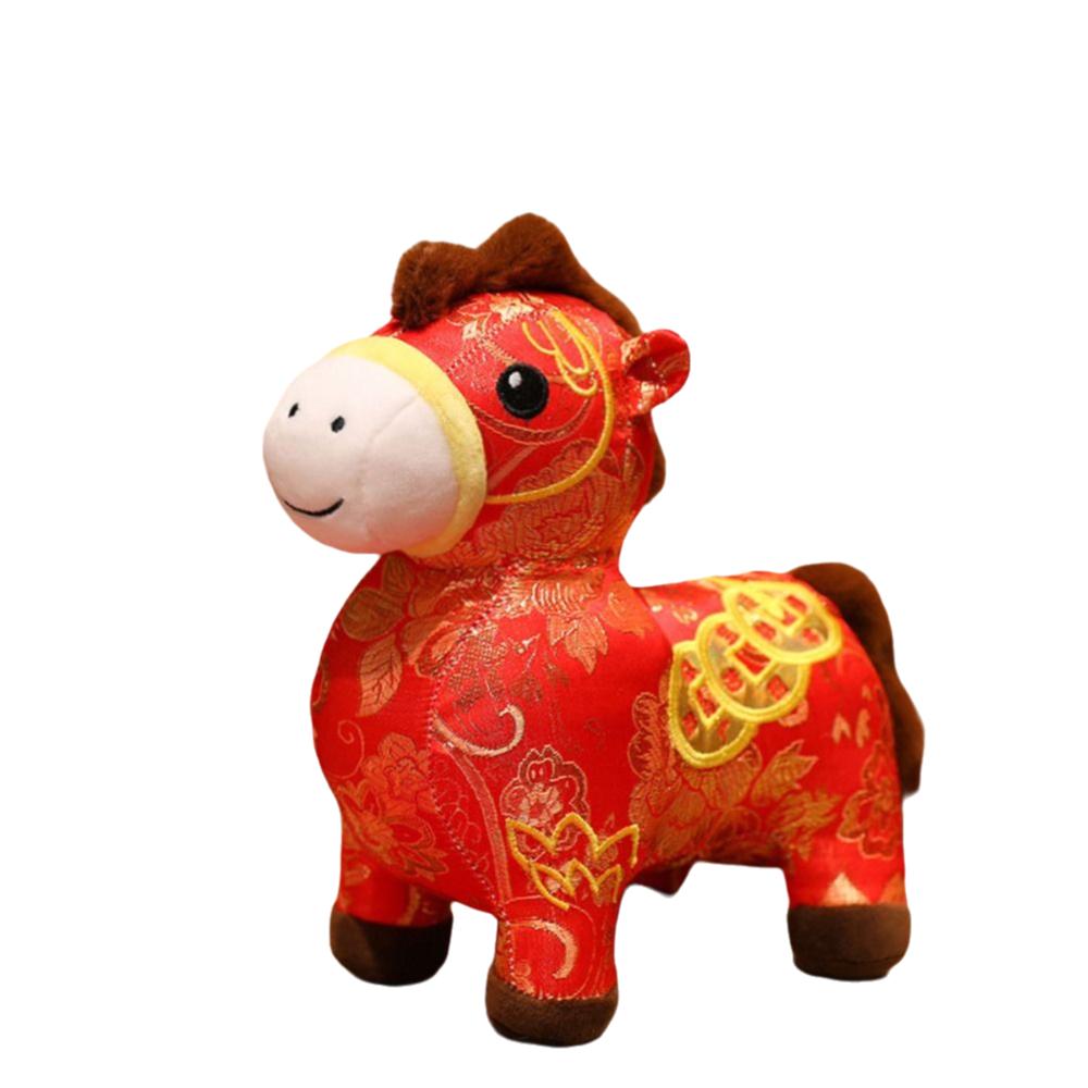18/28cm Chinese Zodiac Horse Cartoon Animal Mascot Traditional Pony Plush Doll Spring Festival S-Style3
18/28cm Chinese Zodiac Horse Cartoon Animal Mascot Traditional Pony Plush Doll Spring Festival S-Style3