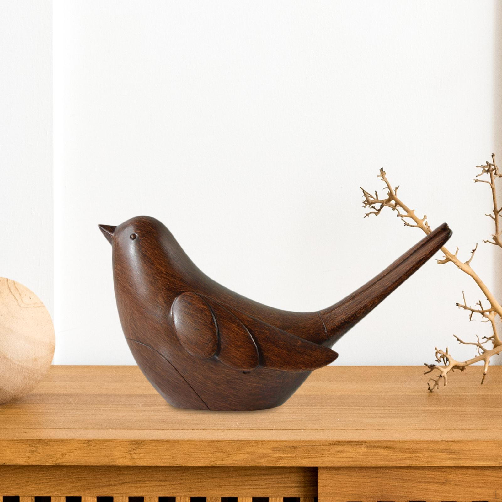 Bird Statue Figurine Shelf Tablep Animal Model Brown Long Tail
Bird Statue Figurine Shelf Tablep Animal Model Brown Long Tail