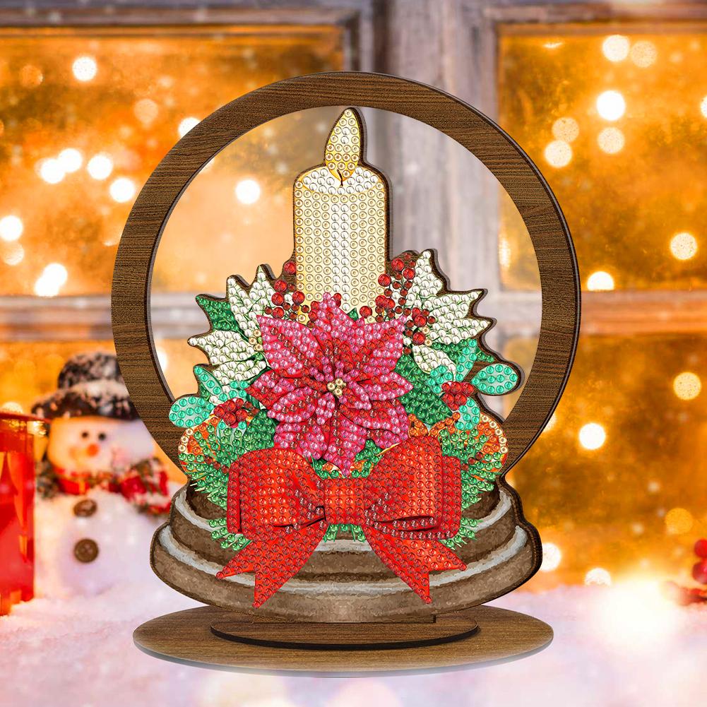 Christmas Desktop Diamond Art Kits Santa Wooden Diamond Painting Desktop Ornaments Kit for Xmas Table Office Home Decoration
Christmas Desktop Diamond Art Kits Santa Wooden Diamond Painting Desktop Ornaments Kit for Xmas Table Office Home Decoration