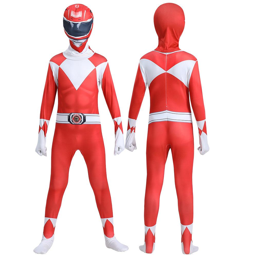 Cosplay Mighty Morphin Power Adult Child Superhero Mask Jumpsuit Zentai Suit Carnival Rangers costume party bodysuit man Entertaining Safe 100
Cosplay Mighty Morphin Power Adult Child Superhero Mask Jumpsuit Zentai Suit Carnival Rangers costume party bodysuit man Entertaining Safe 100