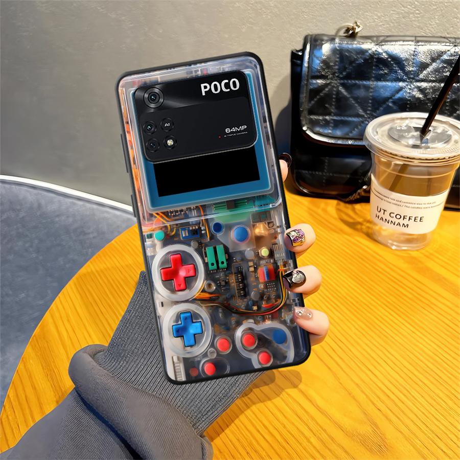 Case for Xiaomi Poco M5 M3 M4 M7 Pro C71 C50 F1 C75 F3 C61 C40 X3 X4 X5 X7 Pro Black Soft Phone Cover Retro Game Console Poco C40
Case for Xiaomi Poco M5 M3 M4 M7 Pro C71 C50 F1 C75 F3 C61 C40 X3 X4 X5 X7 Pro Black Soft Phone Cover Retro Game Console Poco C40
