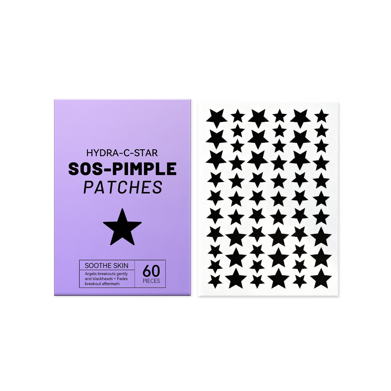 Stylish star-shaped acne patches cover acne the face, moisturize the skin, and gently care for acne-prone skin. One Size
Stylish star-shaped acne patches cover acne the face, moisturize the skin, and gently care for acne-prone skin. One Size