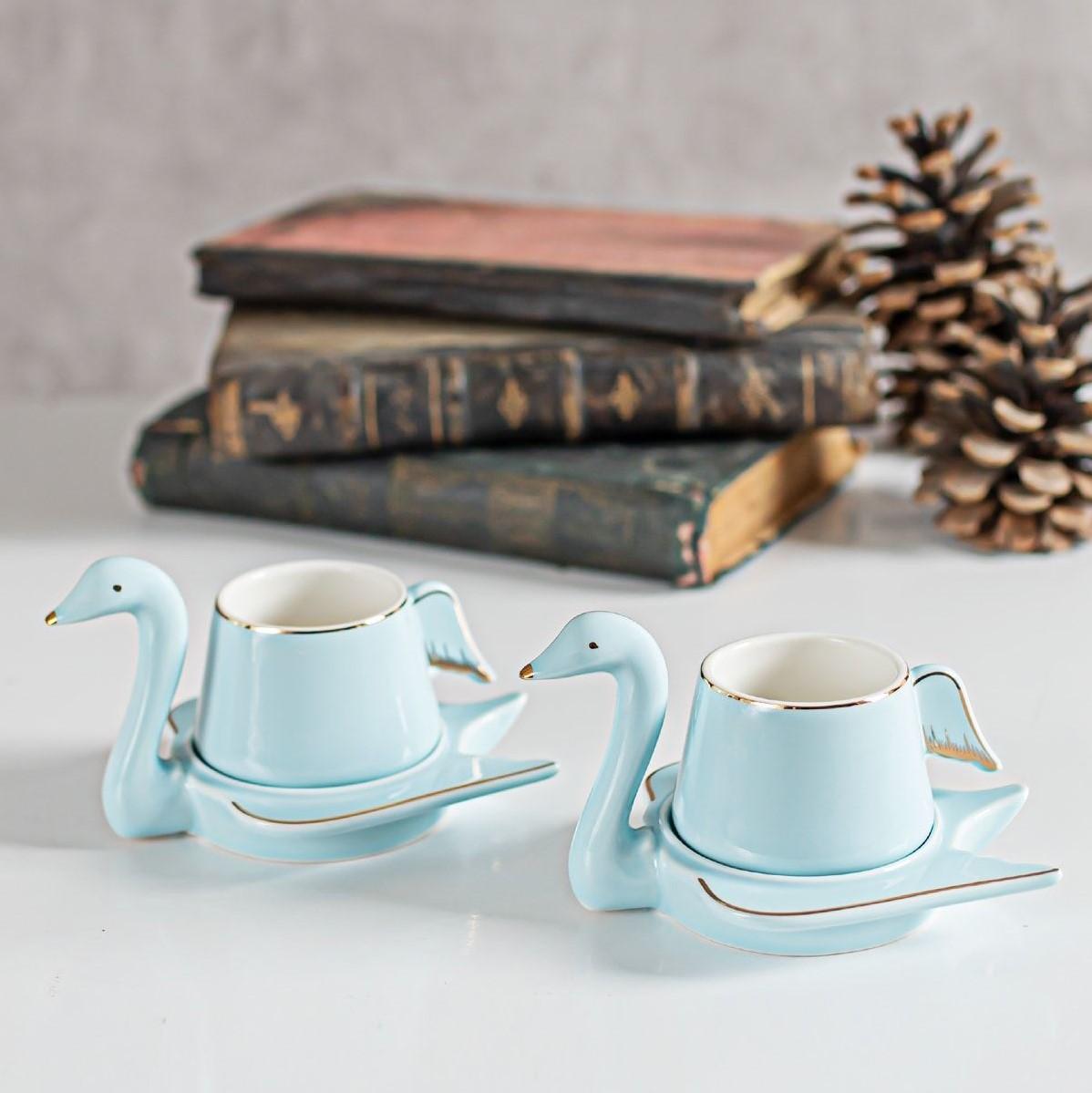 Набор кофейных чашек Swan для двоих Набор турецких кофейных чашек Swan Cup 70cc Набор турецких кофейных чашек Swan
Набор кофейных чашек Swan для двоих Набор турецких кофейных чашек Swan Cup 70cc Набор турецких кофейных чашек Swan