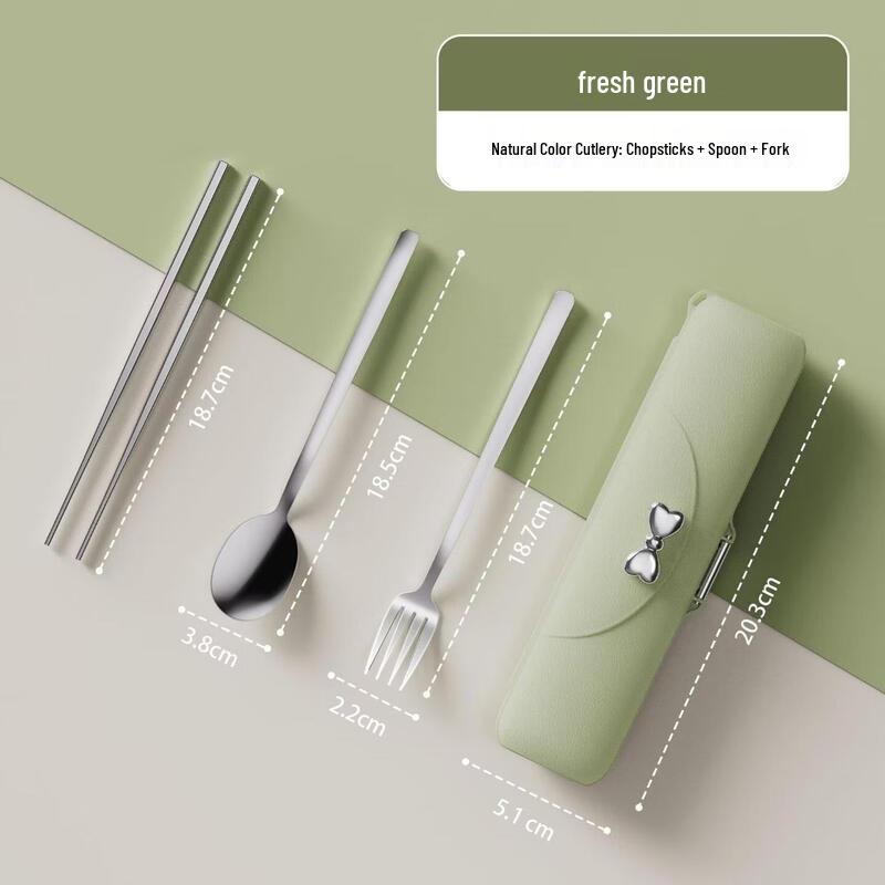 Portable 316 Stainless Steel Cutlery Set with Storage Box
Portable 316 Stainless Steel Cutlery Set with Storage Box